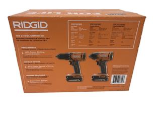 RIDGID R9272 18V 2 TOOL COMBO KIT 1 2